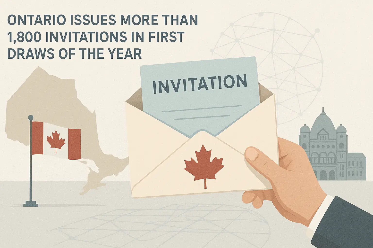 Ontario issues more than 1,800 invitations in first draws of the year
