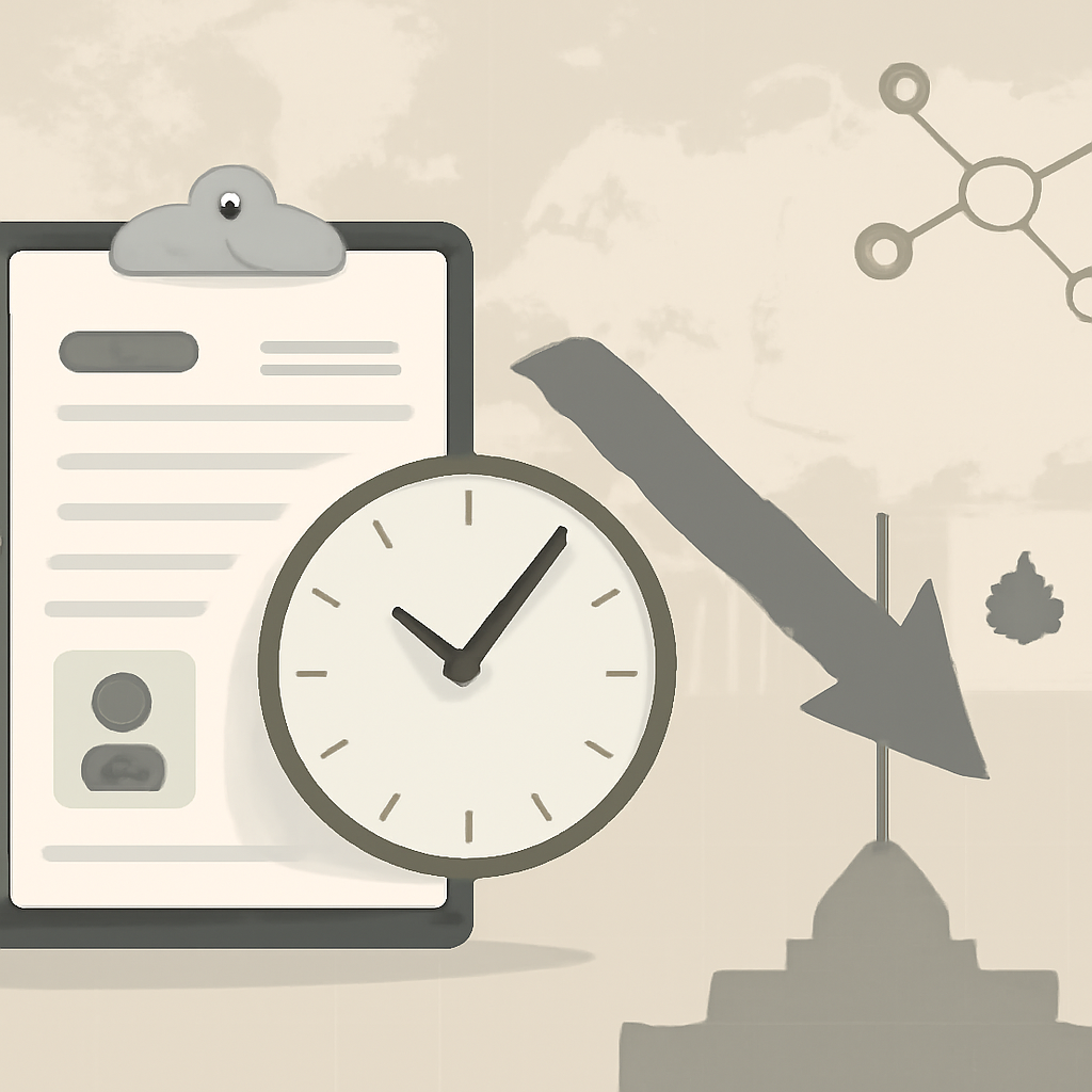 {"rendered":"Temporary residence application processing times decline across the board"}