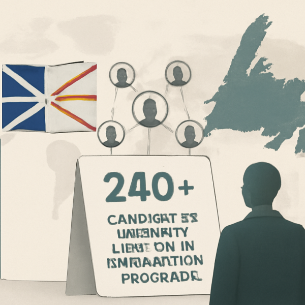 {"rendered":"Newfoundland and Labrador invites over 240 candidates through its provincial immigration programs"}  