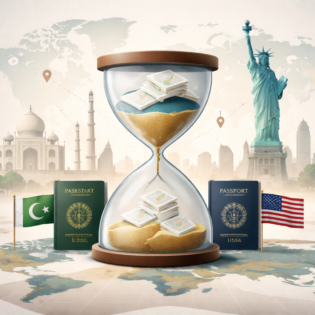 Wait times for temporary residence applications improve for submissions from Pakistan, India, and the US