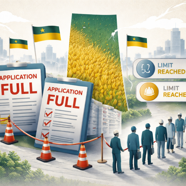 Saskatchewan hits limit for workers in two capped sectors upon opening of application intake window