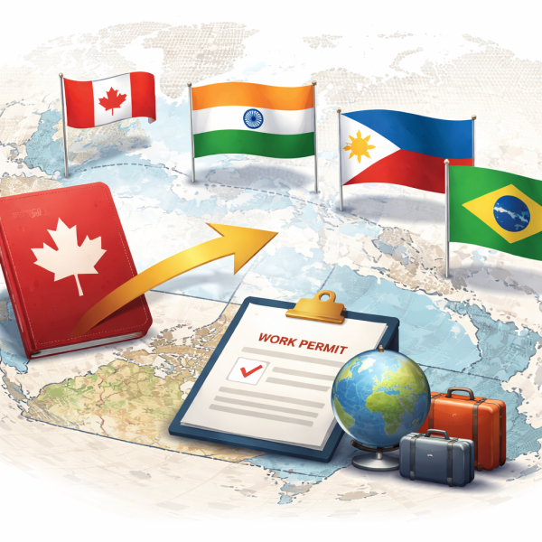 Citizens of these countries can get priority access to Canadian work permits on repeat