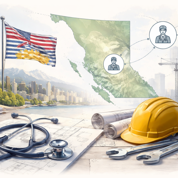 British Columbia issues invitations to skilled workers in priority care and construction occupations