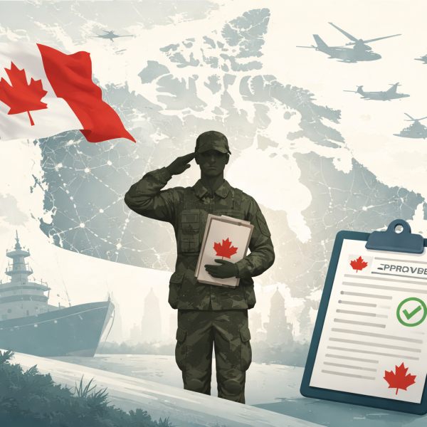 Canada holds first permanent residence selection of skilled military recruits