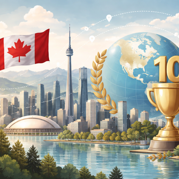 This Canadian city placed among the top 10 most livable in the world